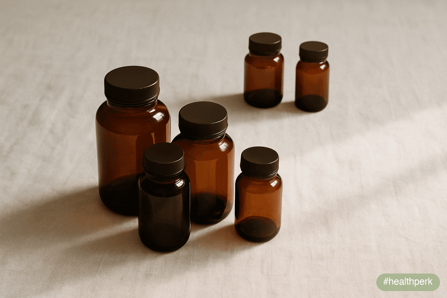 supplement bottles with evidence tiers