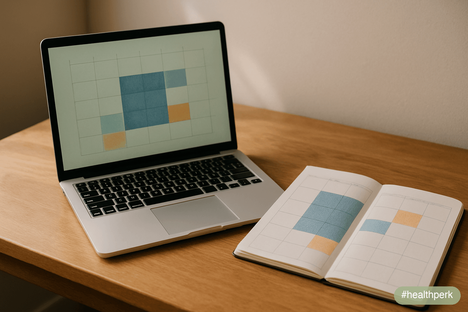 Illustration of a long calendar block labeled deep work shaded in blue across a workday, with smaller meeting blocks pushed to the morning and afternoon edges, illustrating apps for deep work as sched