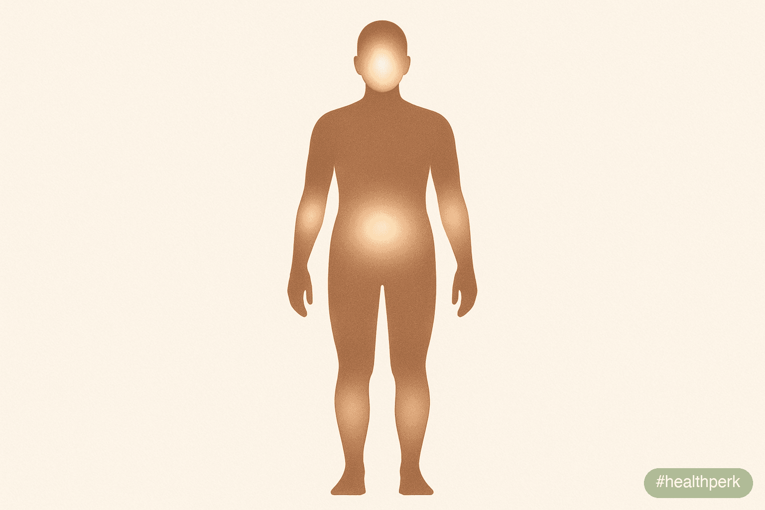 Illustration of a body silhouette with fat-loss arrows pointing from face, arms, and legs first, abdomen last — captioned to show difficulty losing belly fat as a normal pattern of regional fat loss o