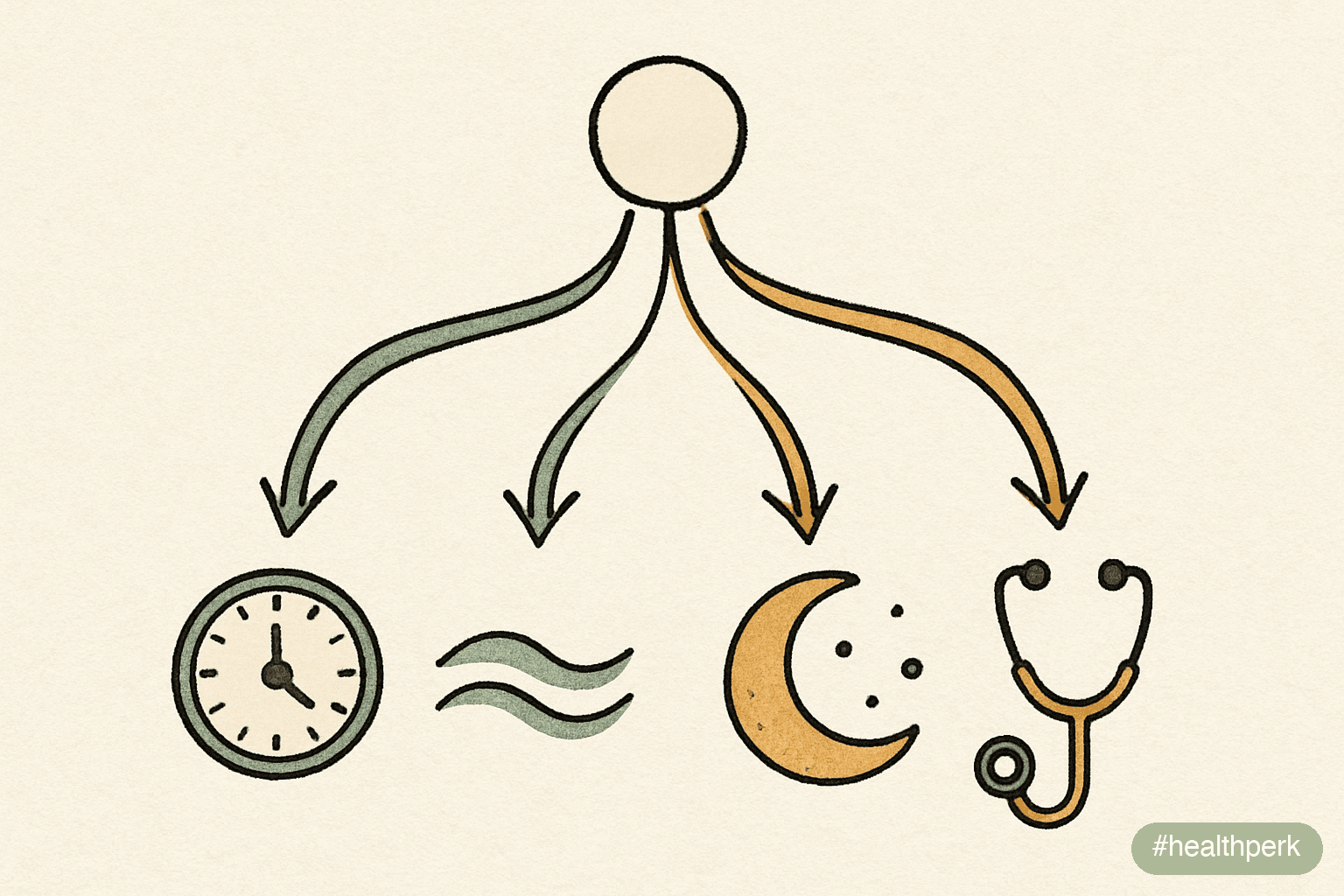 decision flowchart for magnesium vs melatonin