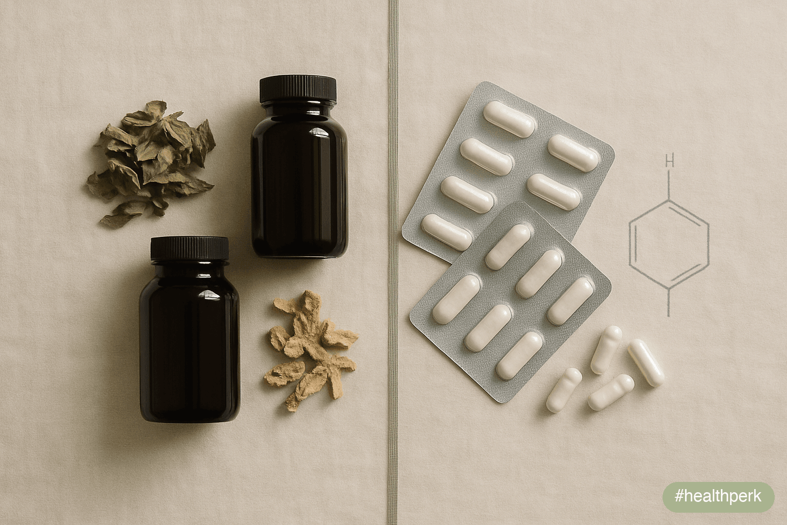 Illustration of a staircase with four steps labeled foundations, reliable staples, single herbal trial, and considered synthetic, illustrating natural nootropics for beginners as a sequential learning