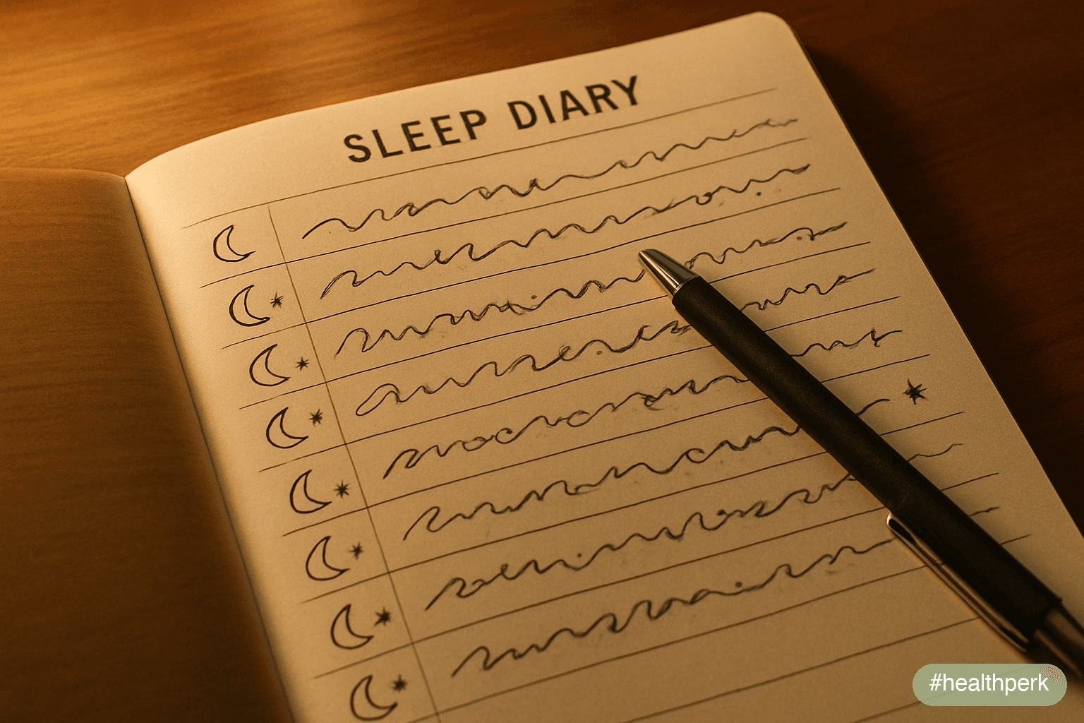 sleep diary entries