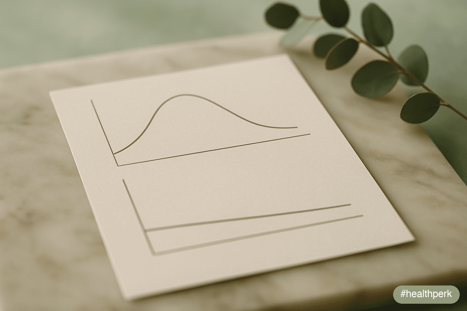 Two line graphs of 24-hour cortisol — one normal diurnal curve, one flat curve as claimed in adrenal-fatigue narratives — illustrating the contested status of adrenal fatigue.